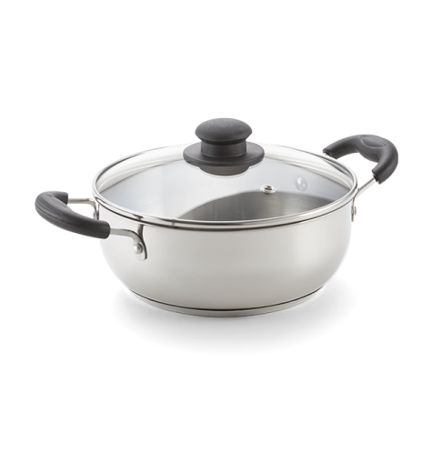 Stainless Steel 20cm Kadai